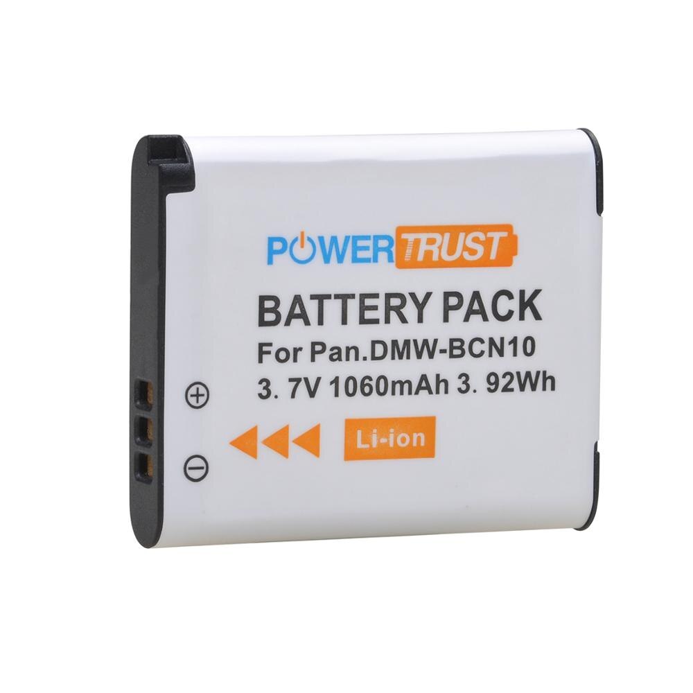 Dmw-bcn 10e 1060 mah dmw-bcn 10 bcn 10 bcn 10e batteri og lader for panasonic lumix dmc -lf1,  dmc  lf1, dmc -lf1w lf1k kamera: 1 batteri