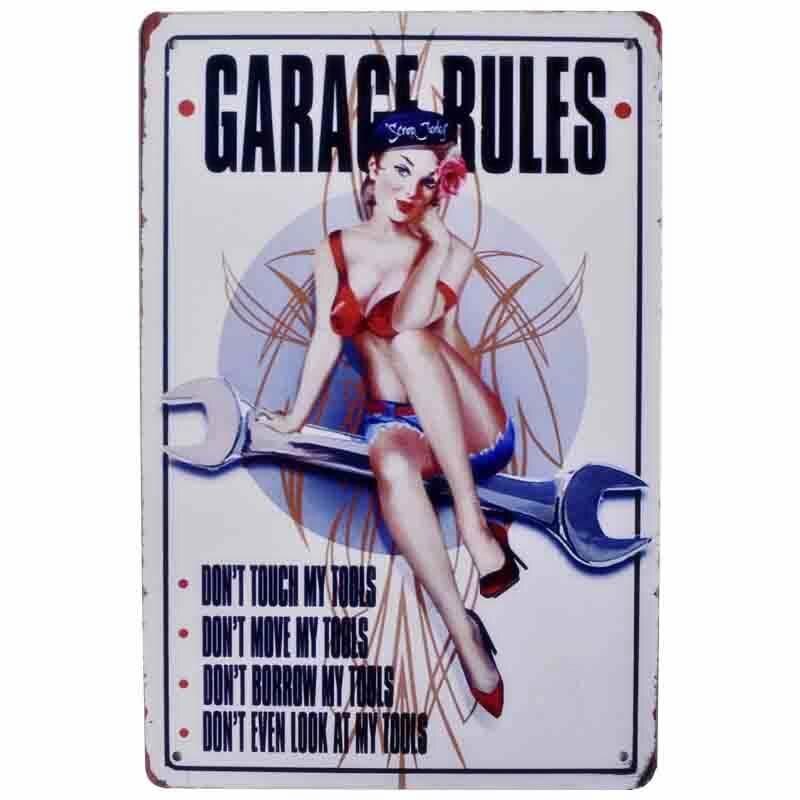 Fædre garage vintage metal blikskilte leyland dekorative plader dele service wallstickers motorcykel plakat boligindretning mn: 32960095832-620