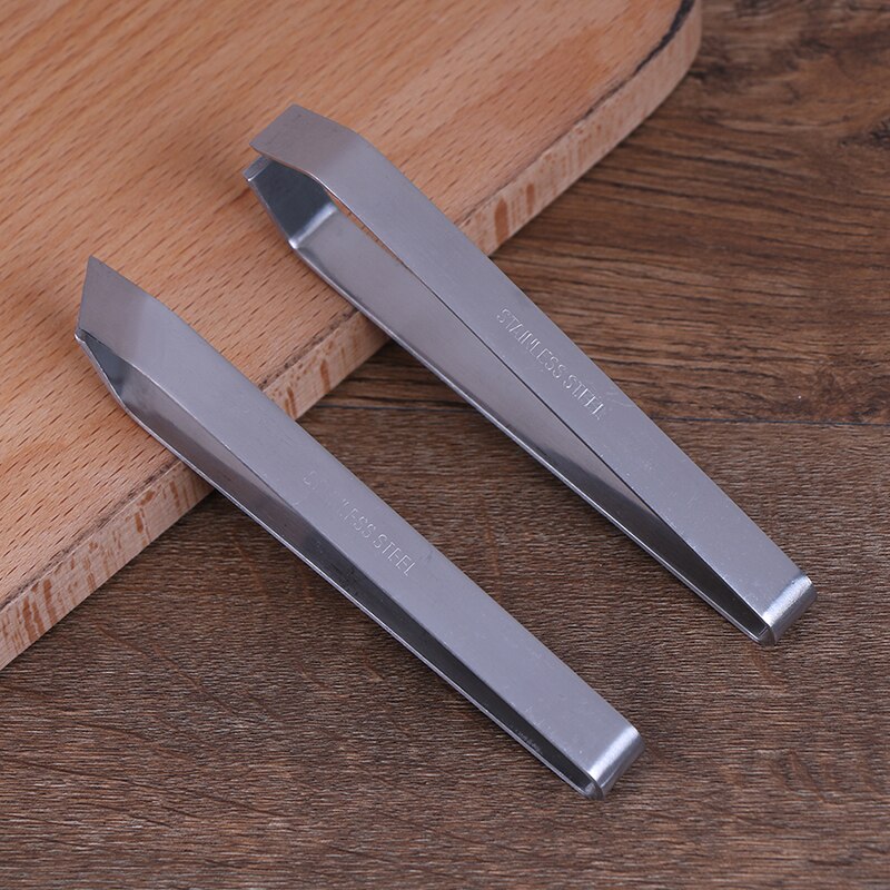 Fur Remover Seafood Tools Kitchen Pull Feather Stainless Steel Forceps Plier for Pig Chicken Meat Epilation Clip