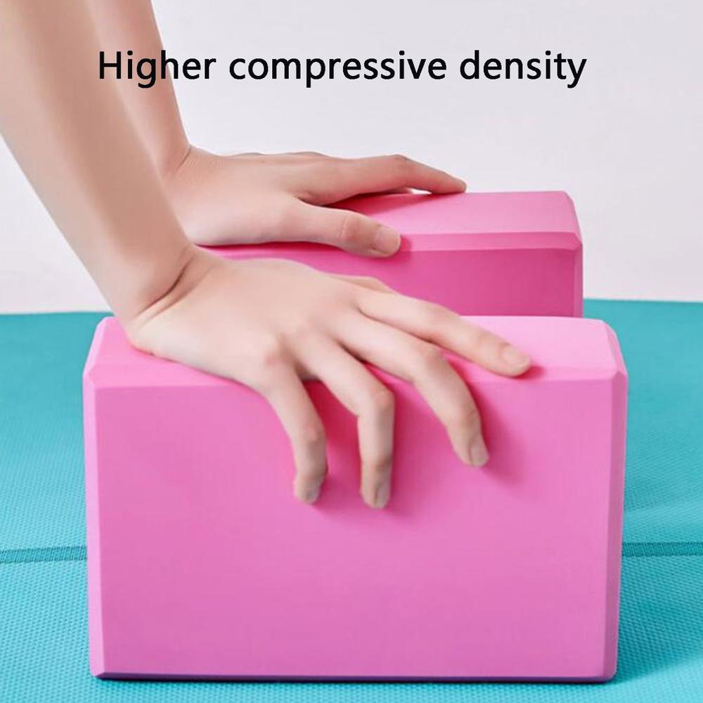 Blok robić jogi rekwizyty klocek piankowy pomoce rozciągające siłownia Pilates blok robić jogi zdatność sport wysokiej gęstości klocek robić jogi Eva
