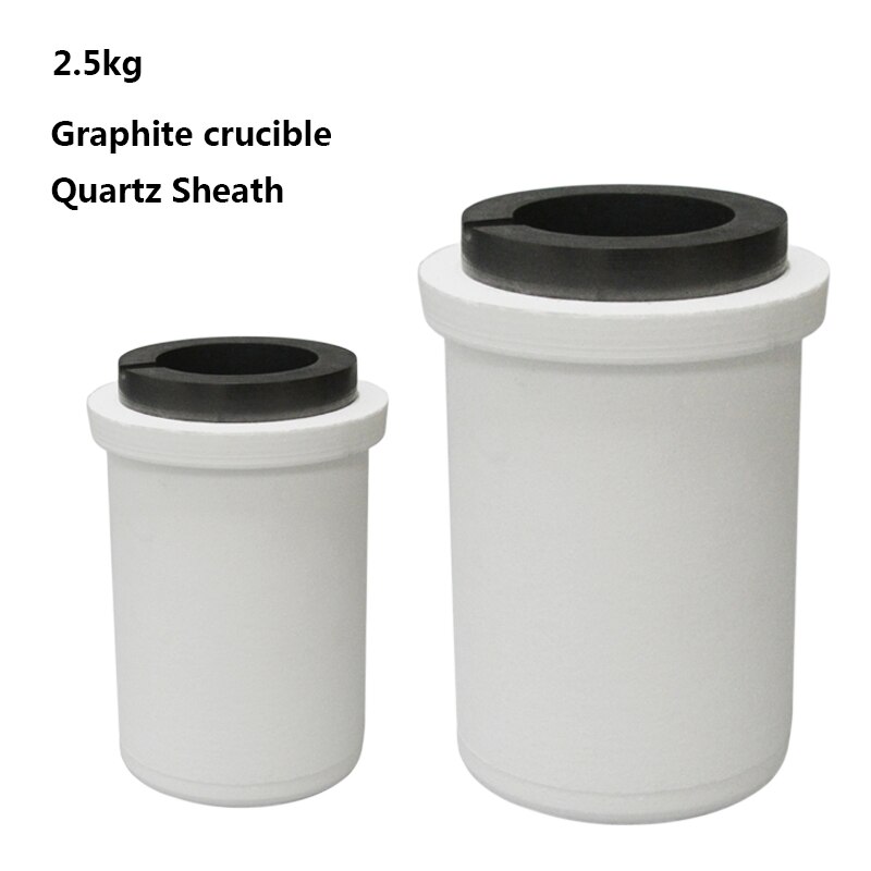 1/2/2.5/3/4/5kg Capacity High-purity Melting Graphite Crucible Cup Mould Melting Resistance for Gold and Silver Metal Smelting