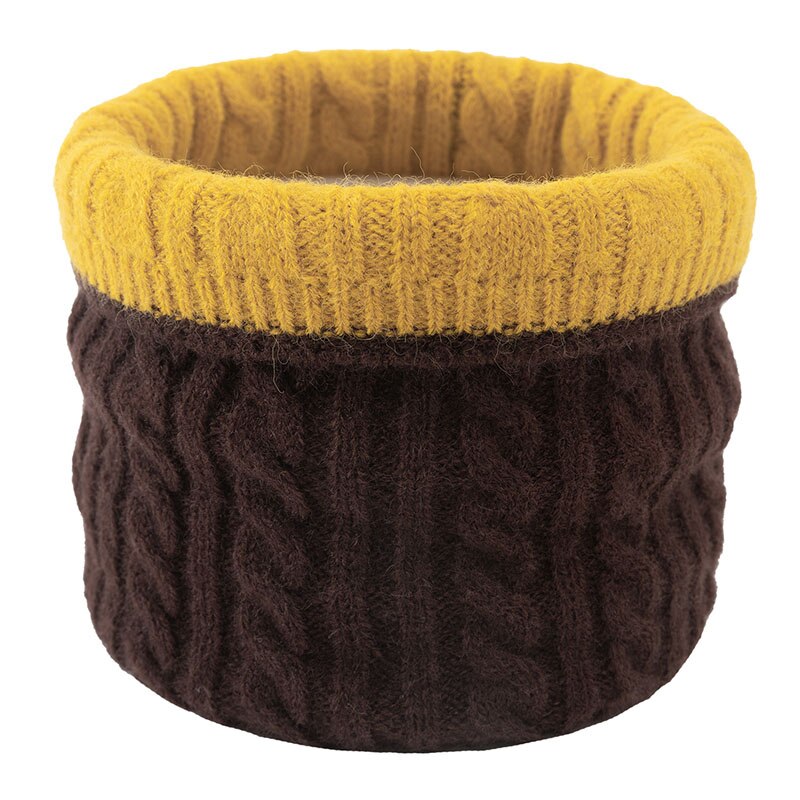 Unisex Winter Scarf Women Solid Color Warmer Ring Scarves Men Casual Outdoor Cycling Warm Neck Collars Scarf