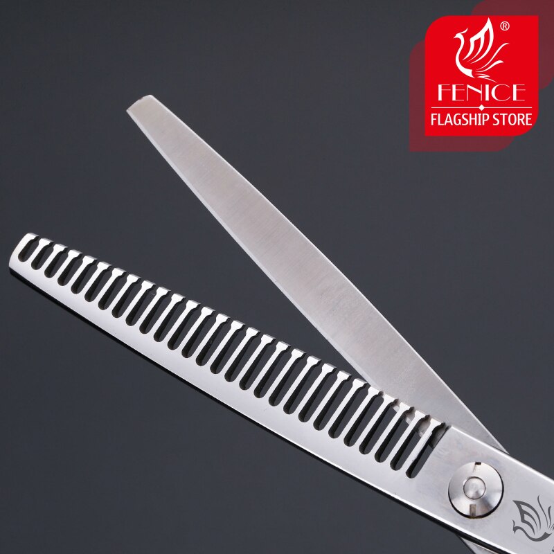 Fenice 6.5 inch Pets Grooming Thinning Scissors Dogs Puppy Hair Styling Cutting Shears