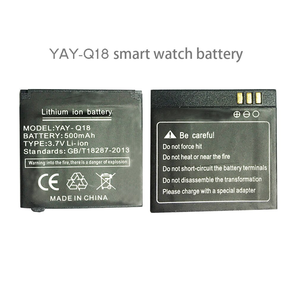OCTelect YAY-Q18 batterij 500mAh voor Q18 smart watch telefoon