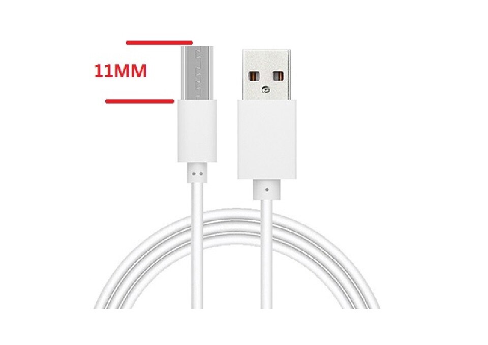 mikro USB kabel mikro USB ładowania drutu przewód telefon ładowarka kabel robić Blackview A7 A20 BV6000 Doogee S80 S70 X20 x55: biały Micro 11mmLong