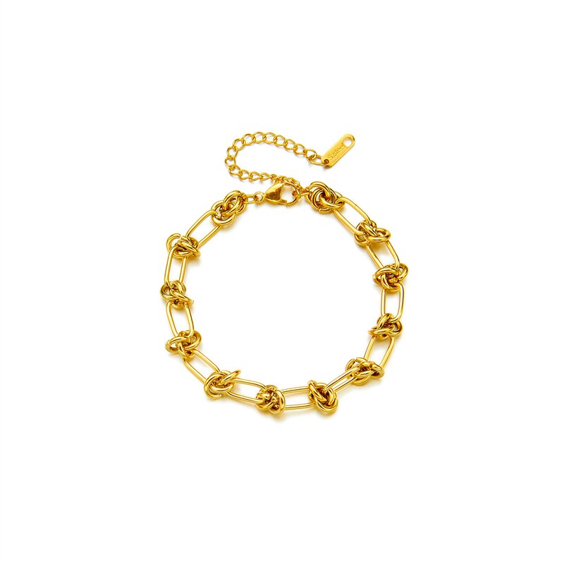 MEYRROYU Edelstahl modisch Smaragd Grün Kleinen Platz Kette Armbänder Neue Für Frauen Männer Partei Schmuck