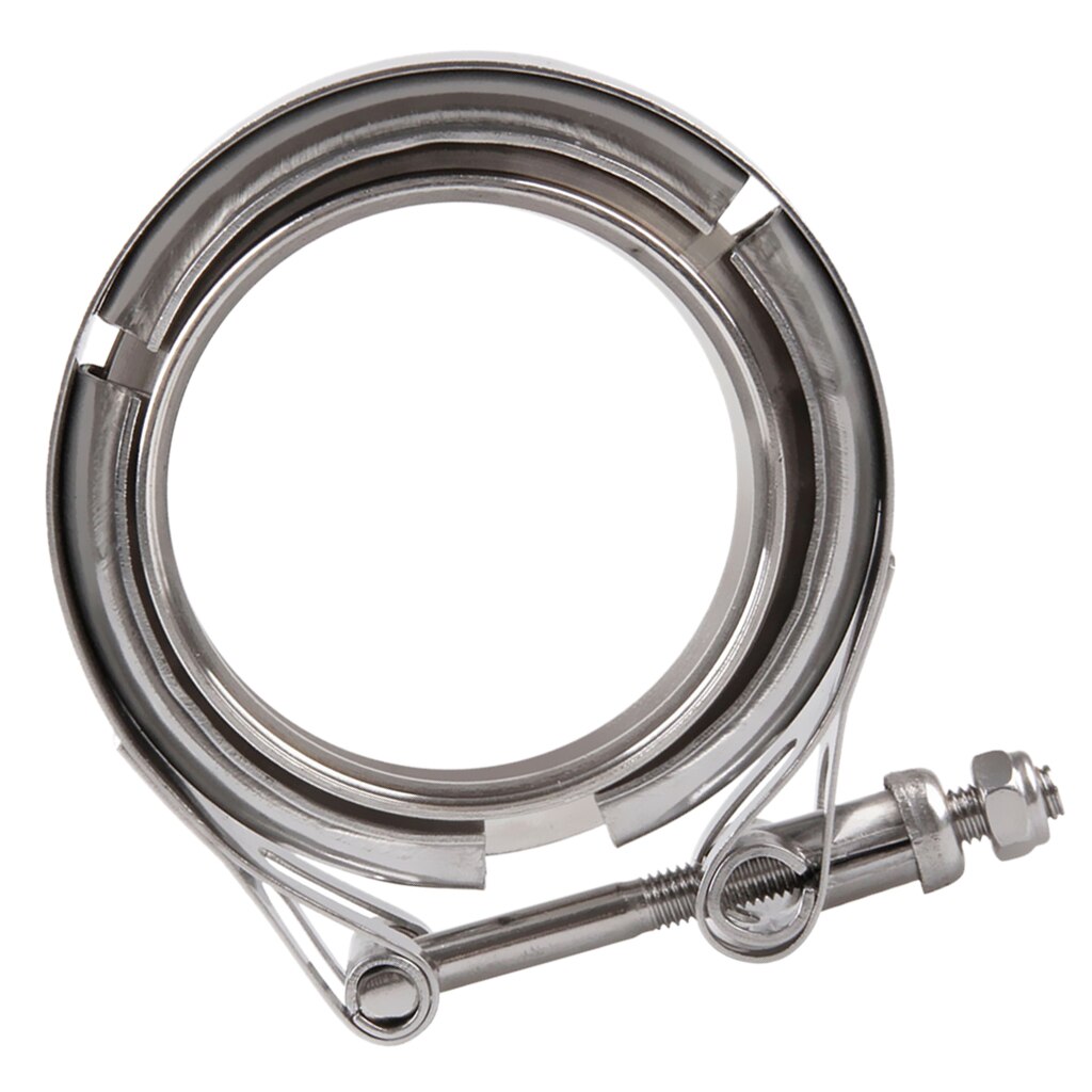 Stainless Steel V Band Downpipe Flange Clamp Turbo Exhaust Downpipe