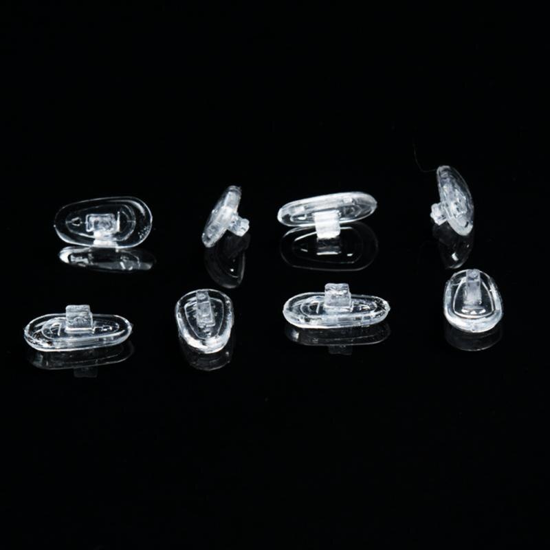 5 Pairs Flexibele Siliconen Neus Pads Voor Brillen Zonnebril Anti Slip Siliconen Neus Pads