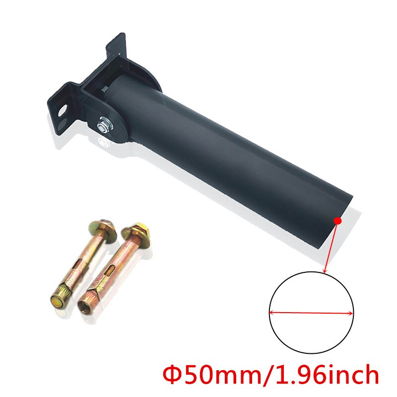 T Bar Row Platform Landmine Attachment Install on Floor or Wall Holder for 1" and 2" Barbell Bars Exercises Home Gym Equipment: For 50mm Bar