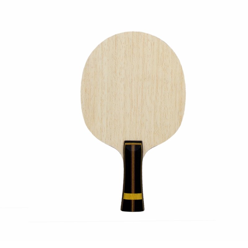 5 layers pure wood with 2 layers super zl carbon fiber table tennis racket Horizontal grip FL and ST handle ping pong blade: FL