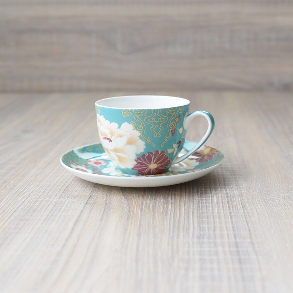 Nordisk håndlaget kopp vintage keramikk kaffefat sett kjøkkenutstyr kopp tazas kafé kjøkken drikkeutstyr  db60bd