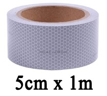 Self-Adhesive Solas Grade Marine Reflective Tape for Life-Saving Products Traffic Safety: 5cmx1m
