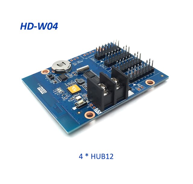 Huidu HD-W00 HD-W02 HD-W03 HD-W04 Controlekaart Single-Dual Kleur Wifi Controller Voor Outdoor Led Reclame: HD-W04