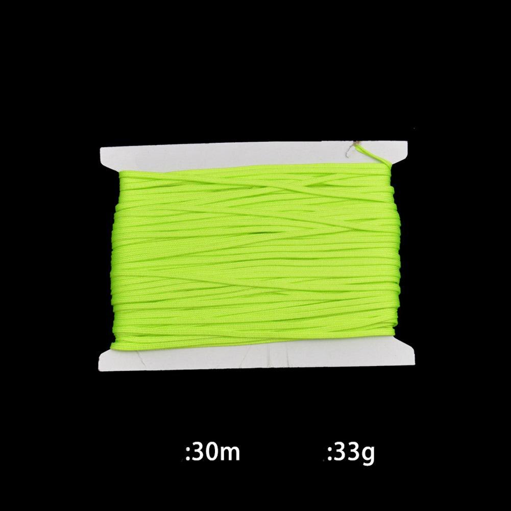 Polyester Flat Scuba Diving Reel Line Diver Underwater Finger Spool Reel Cord Rope Spearfishing Spear Cave Reef rope: 30m green