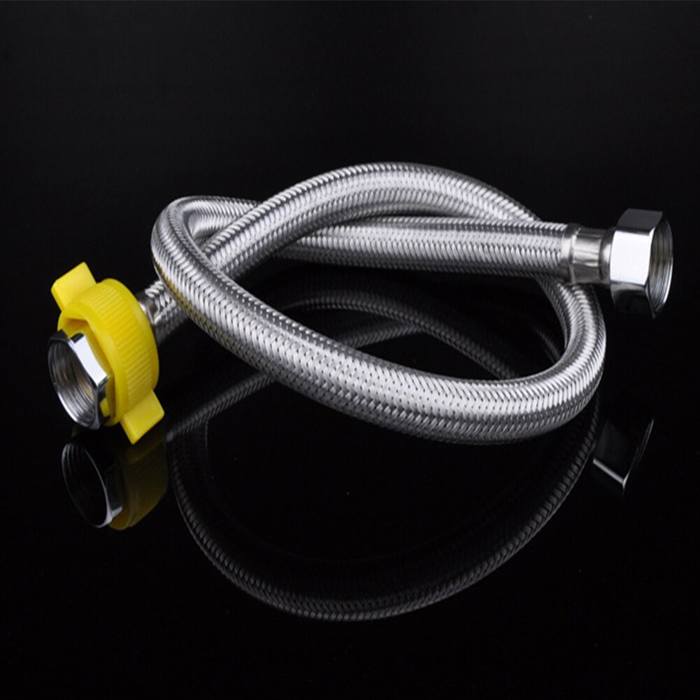 Tube Inlet Connector Tap Connector For Kitchen Basin Flexible Line Stainless Steel Hose