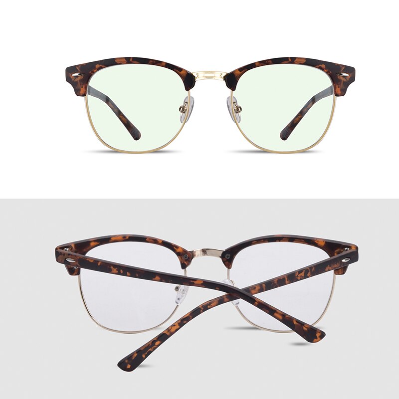 AOFLY Anti Blue Light Glasses Men Retro Square Frame Brand Computer Glasses Women Harmful light Blocking Eyewear Male