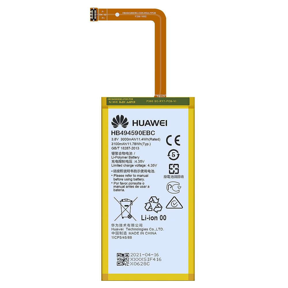 Batterie pour Huawei Honor 7, 3000mAh, Original