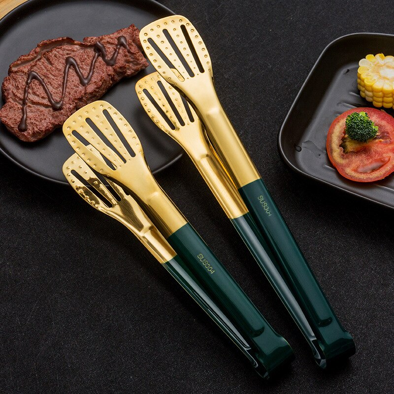 Kitchen Tool Gadgets Utensils Barbecue Bbq Steak Bake Bread Food Clip Accessories Stainless Steel Utensilios Cocina Pinzas Cocin