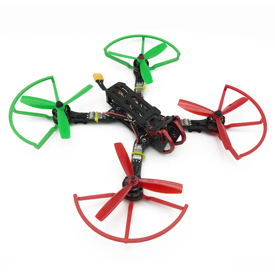 4 stk 4 5 tommer propellerbeskyttelse drone anti-kollosionsbeskytter dækring til 4045 5045 5149 propel qav 250 rc quadcopter dele