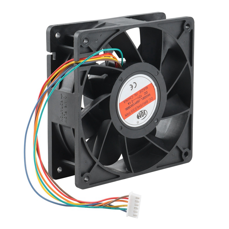 Btc Bch Bitcoin Mijnwerker Fan 12Cm Koelventilator Voor Asic Mijnwerker Innosilicon T2TH +