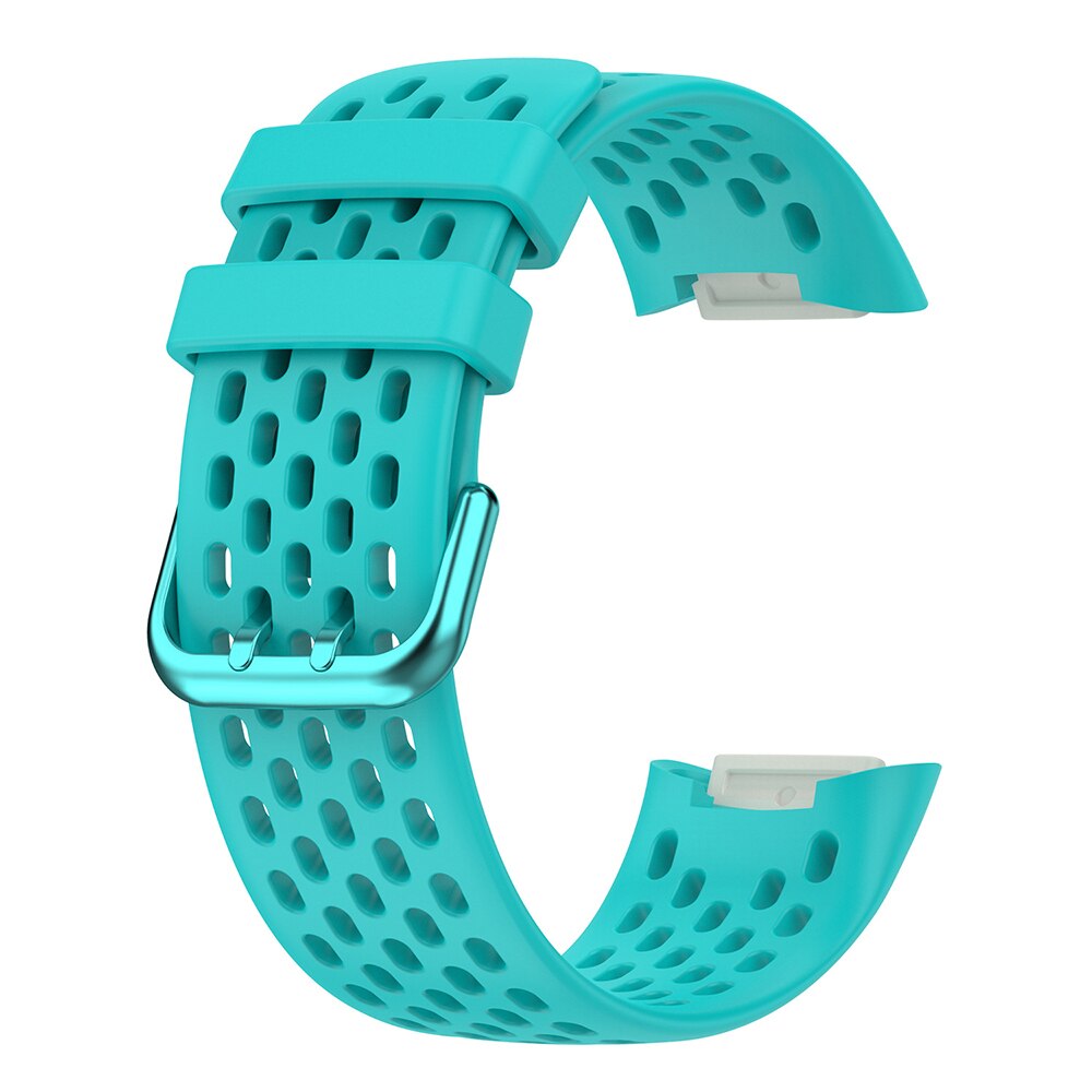 Silikon klockarmband för fitbit charge 5 smart klockband smart armband armband sportbyte passform bit charge 5 correa: 10