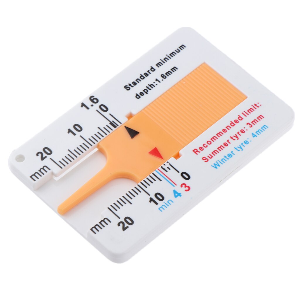 Tyre Tread Depth Gauge Meter Wheel Measurement Tool for Car Truck Motorcycle SUV