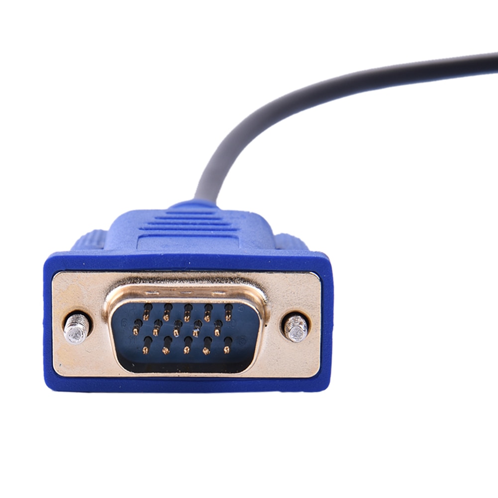 1.8M Hdmi-Compatialble Kabel Naar Vga Adapter Digitale 1080P Hd Met Audio Converter Adapter Hdmi Vga Connector koord Voor Tv Box