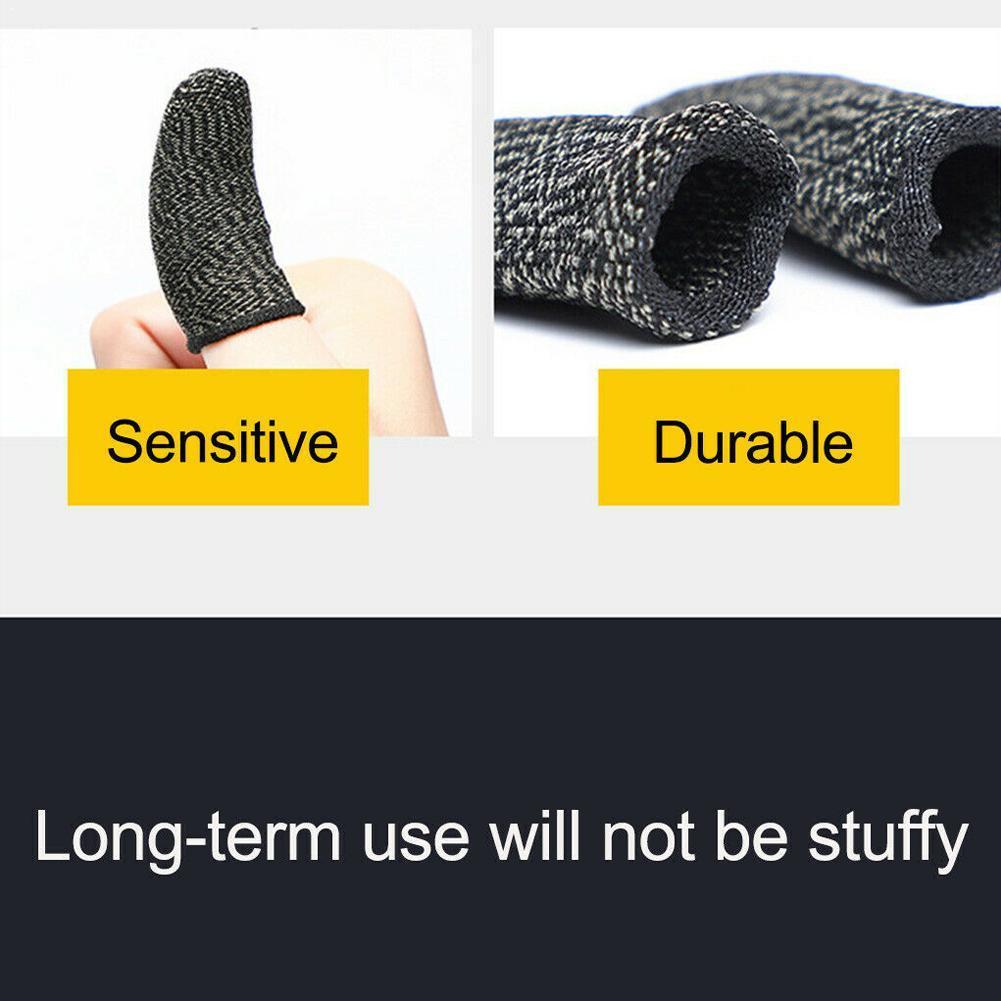 Gants de jeu avec doigts mobiles pour Pub K8B6, 2 pièces, manchon de pouce , résistant à la sueur, résistant au sommeil, pour écran de téléphone