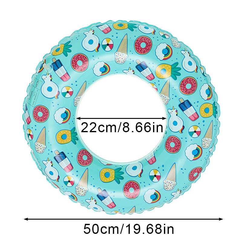 Inflatable Circle For Children Swimming Pool Accessories Circle For Swimming Children Swimming Ring Children&#39;s Inflatable Circle: blue 60