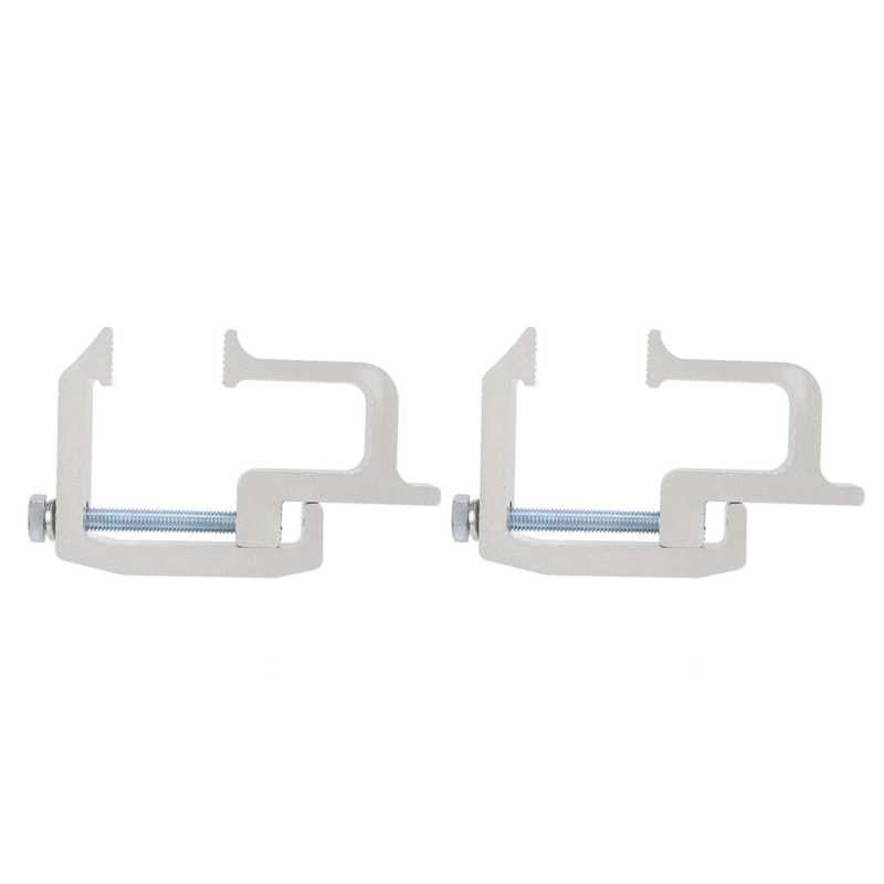 Truck Cap Clamp Heavy Duty Aluminum Rustproof Truck Topper Mounting for Camping