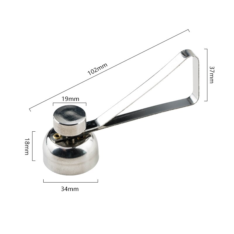 Topper egg cracker 304 aço inoxidável abridor de ovo criativo cortador ovo cozido cru aberto ferramenta cozinha criativa