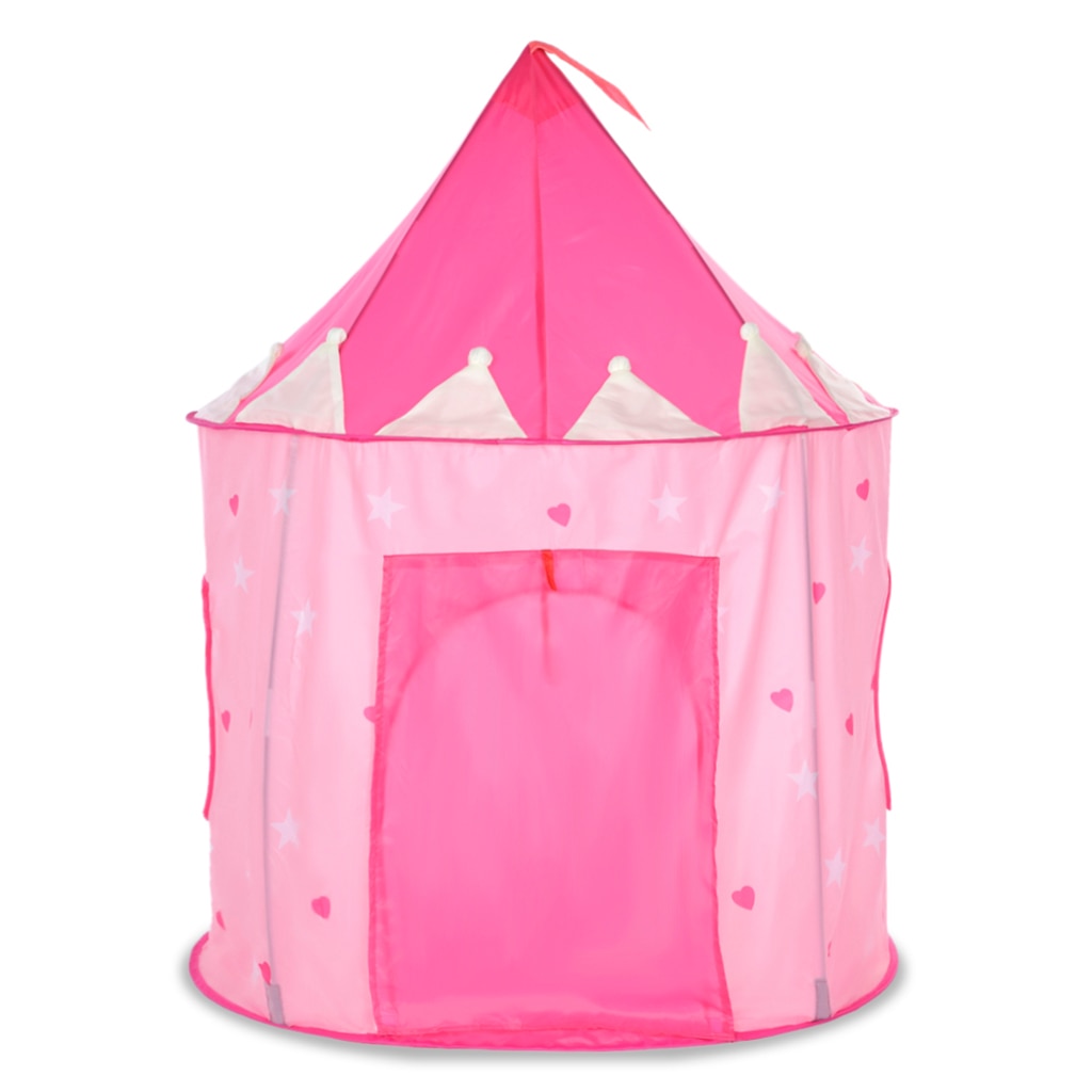 Te Up Prinses Kasteel Lichtgevende Tent Kind Speelhuis Speelgoed Roze