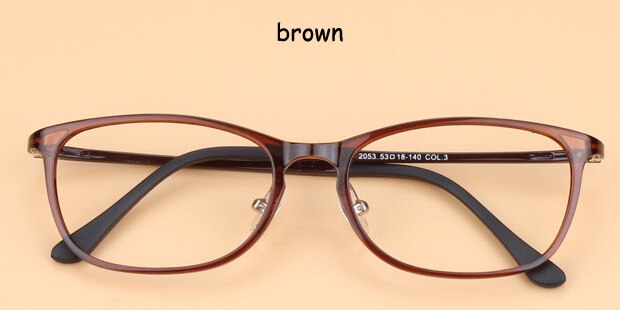 Lunettes coréennes haut de gamme pour hommes et femmes, monture en tungstène, Vintage, Ultra légères, myopie, en acier au carbone, Prescription: C2