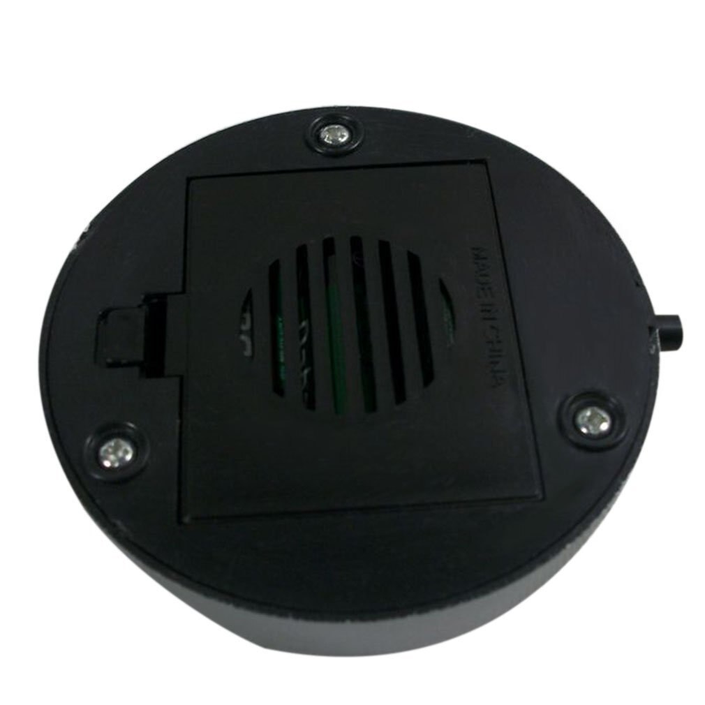 Grå rund krystal 4 led lys musikboks base krystal kasse base boks indretning automatisk roterende musik boks base med led