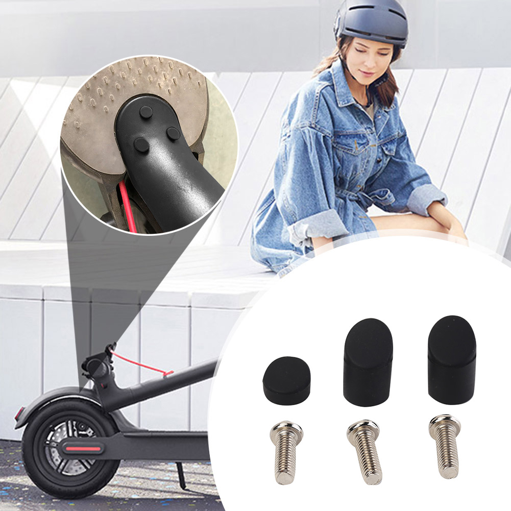 Elektrische Scooter Rear Fender + Spatbord Beugel + Voorste Haak + Schroeven + Reflecterende Sticker Set Vervanging Spatbord Onderdelen Accessoires
