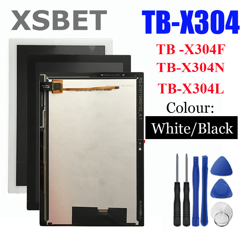For 10.1&quot; Lenovo Tab 4 TB-X304L TB-X304F TB-X304N/X X304 LCD Display Matrix Module + Touch Screen Panel Digitizer Assembly
