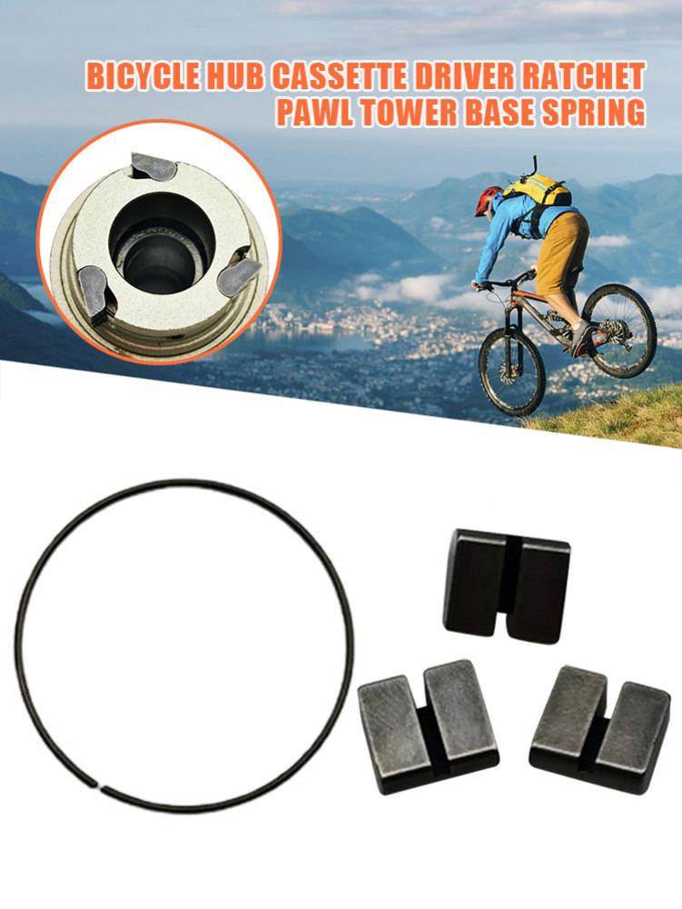 Trinquete de Cassette de cubo de bicicleta, piezas de reparación de cuerpo de Cassette, trinquete, resorte de 26mm para Fulcrum F0 F1 F3 F5 XL, 3 piezas