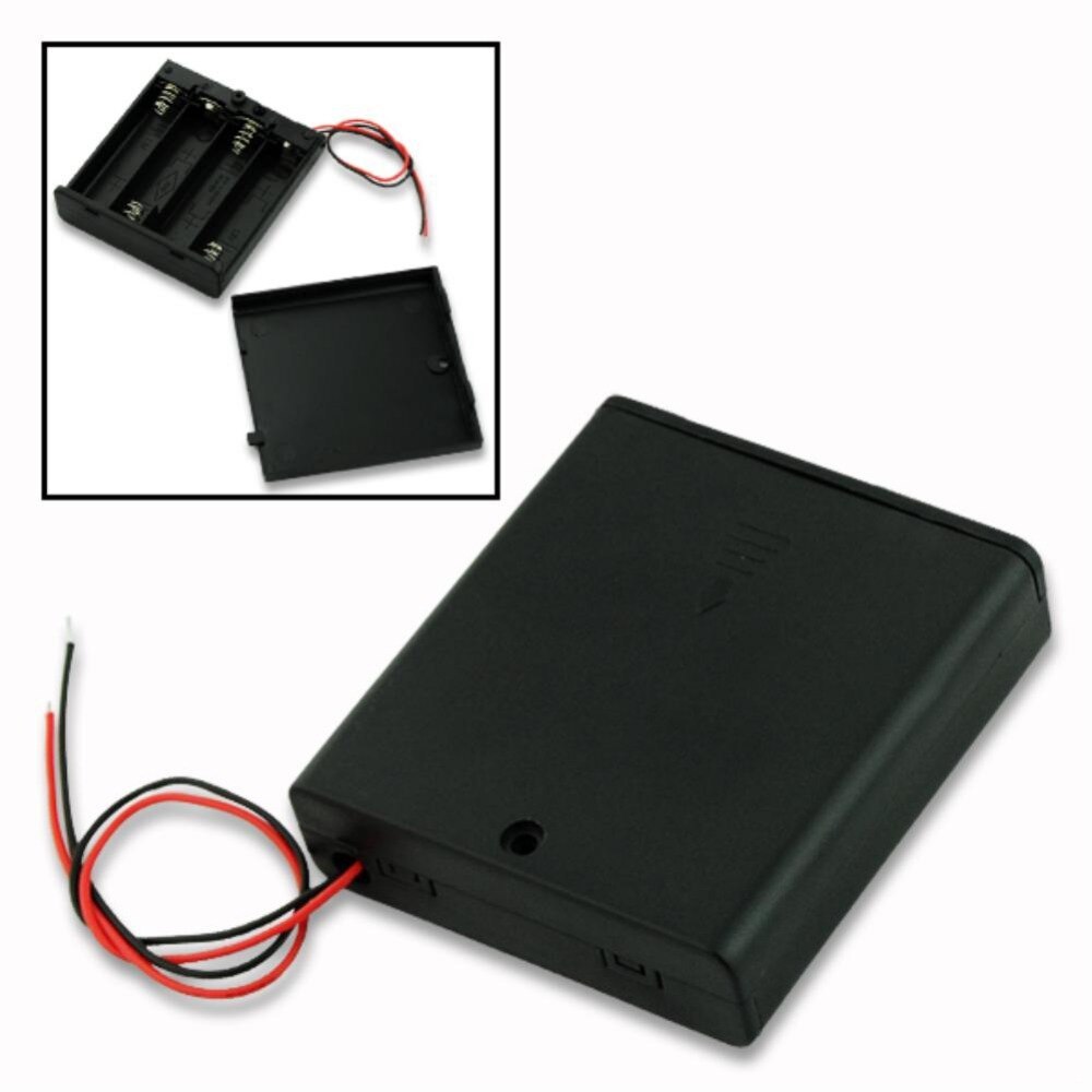 6 Stile --- 4 AA,3 AA, 2 AA, 2A Batterie Halfter fallen Kasten Mit an aus Schalter Schwarz externa para celular 4 AAA,3 AAA,2 AAA bateria