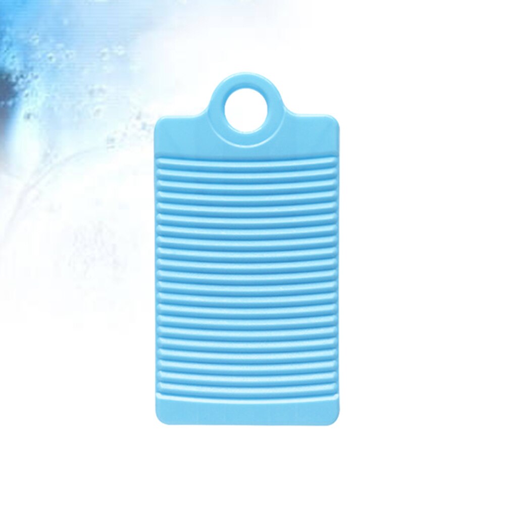 Mini PP Waschen Waschbrett Nicht-schlupf Startseite Waschen Schrubben Bord Kreative Kunststoff Wäsche Bord Waschbrett Hand Waschen Bord für hom: Blau
