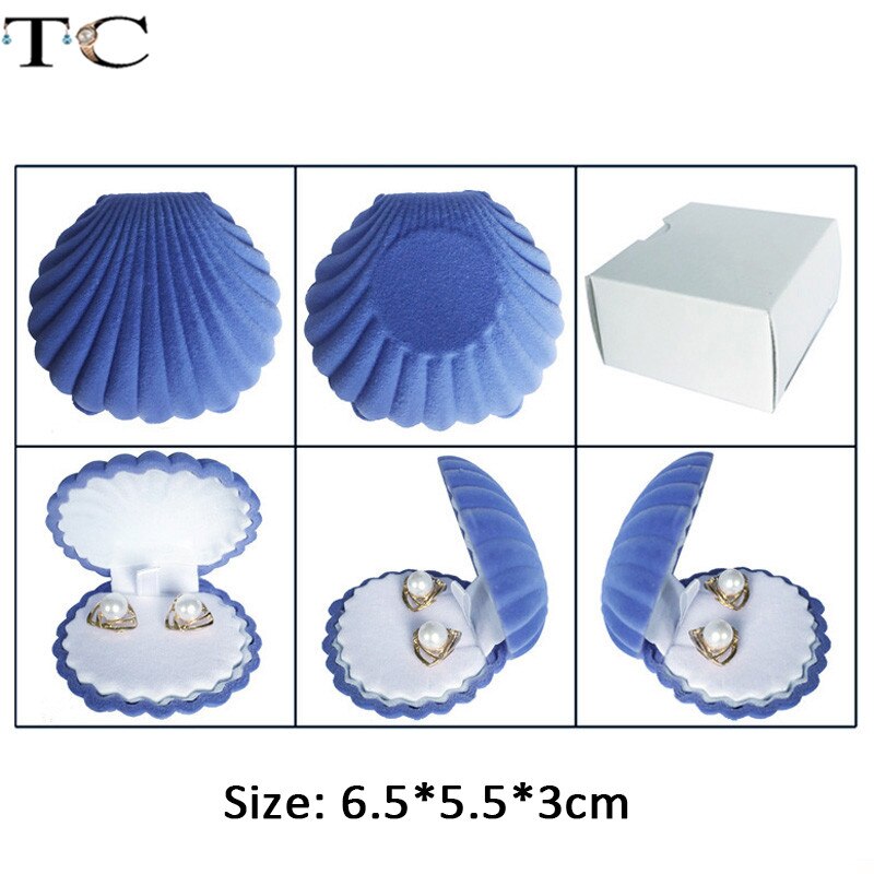 Kreative Samt Schmuck Kasten Mini Container Ring Kasten Ohrringe Ringe Lagerung Kasten Kleine Zubehör Anzeige Kasten