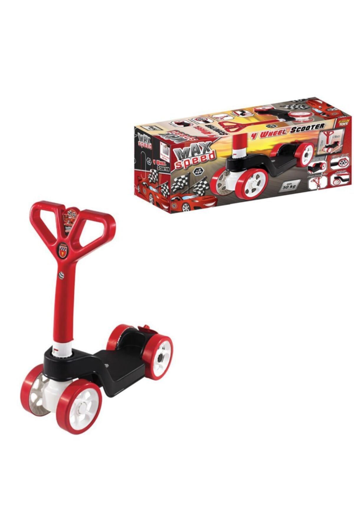 Max Speed 4 Wheel Scooter