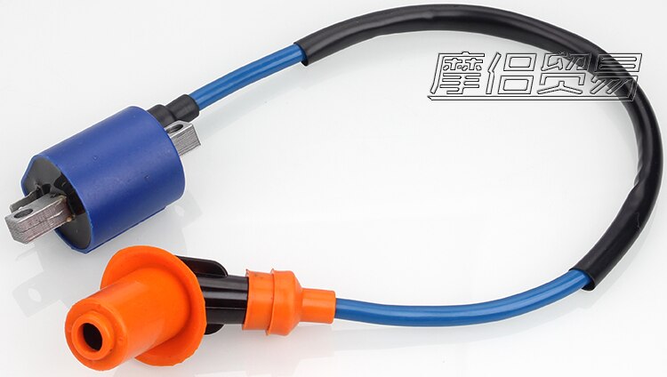 Racing Ignition Coil Gy6 50cc 125cc 150cc 250cc Scooter Moped High Performance Ignition Coil for Motorcycle Easy to Install