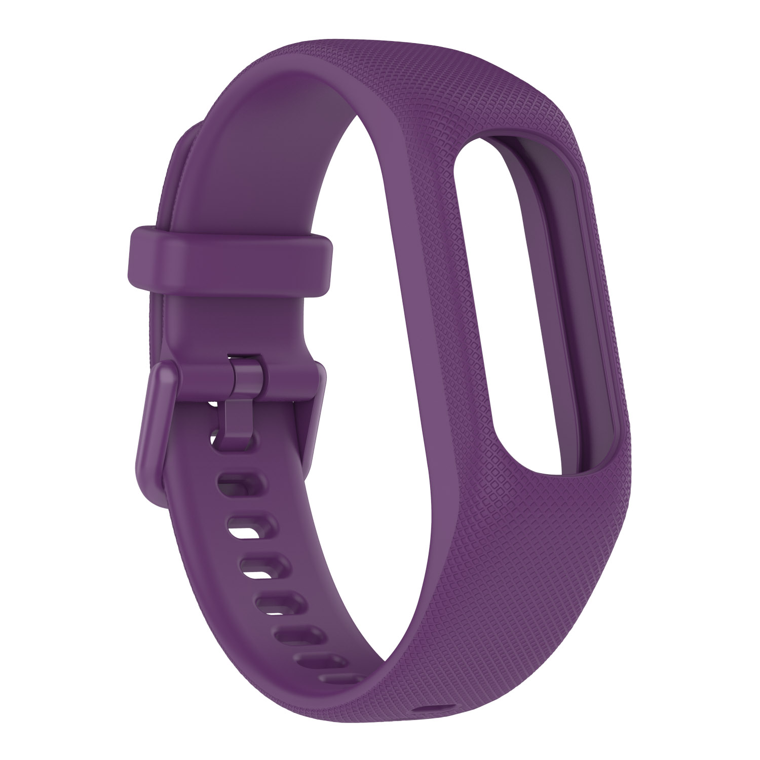 Cinturino in silicone per Garmin accorto 5 cinturino monopezzo per Garmin Vivosmart 5 fitness inseguitore accorto5 cinturino di ricambio: Viola Verde