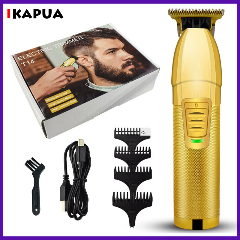 Cordless Outliner Hair Trimmer Hair Clipper Beard Barber Shop Rechargeable Hair Cutting Machine Can Be Zero Gap