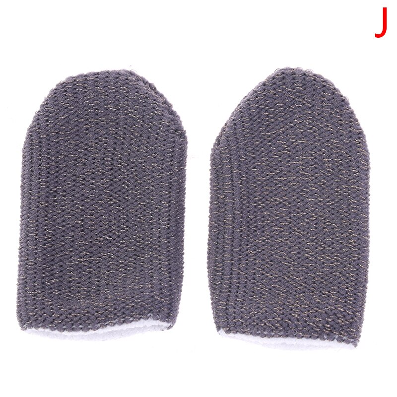 2PCS Gaming Fingerlinge - Schweißfeste Touchscreen Daumenhandschuhe: J