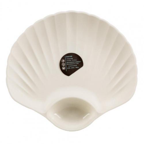 Grand gâteau Portable Dessert aux fruits plateau de table en plastique, plat de réception de bureau, accessoire de cuisine facile à ranger: White