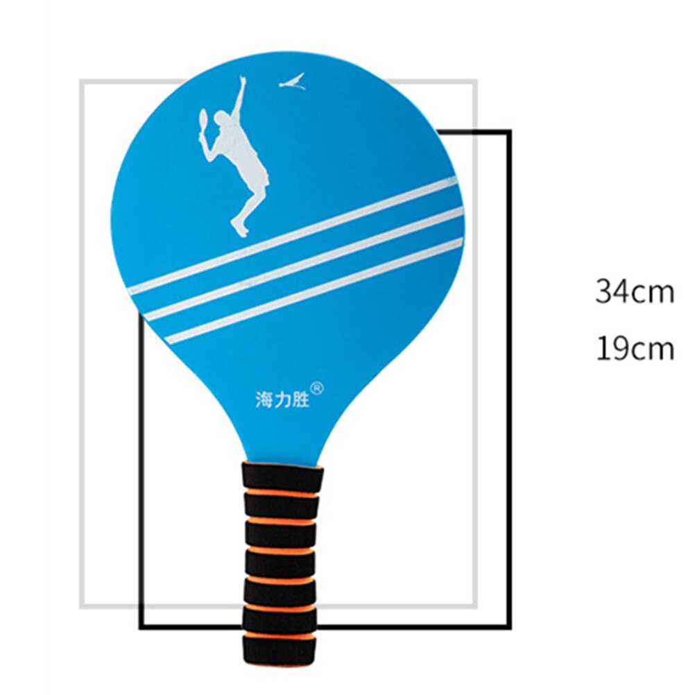 1 set funny board badmintonracket set intressant strandracket set bordtennisracket set i trä (racket och boll eac