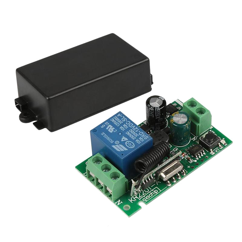 GERMA 433MHz Universal Wireless Remote Control 86 Wall Panel RF Transmitter Receiver 1 2 3 Button For Home Room Light Switch