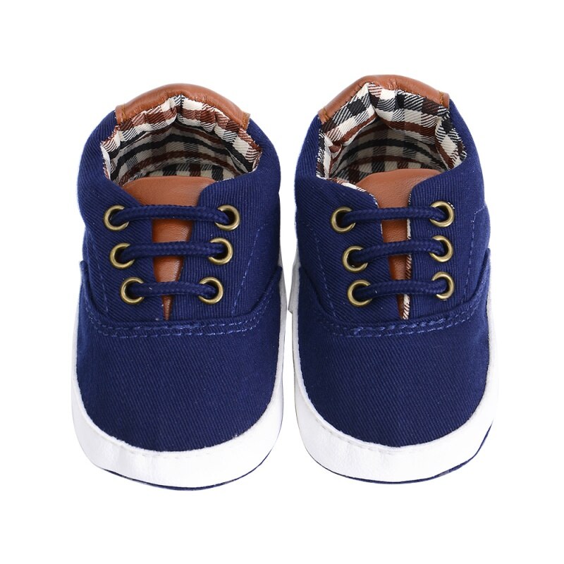 Summer Baby Shoes Newborn Baby Girl Boys Causal Bow Anti-slip Shoes Plaid Patchwork Soft Sole Sneakers Prewalker 0-18M: L / 0-6 Months