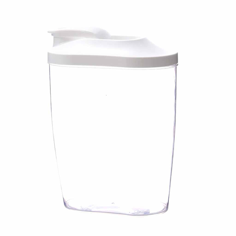 1.5L/1L Granen Dispenser Kast Opbergdoos Keuken Voedsel Graan Rijst Plastic Container Met Maatbeker Box Cover J20